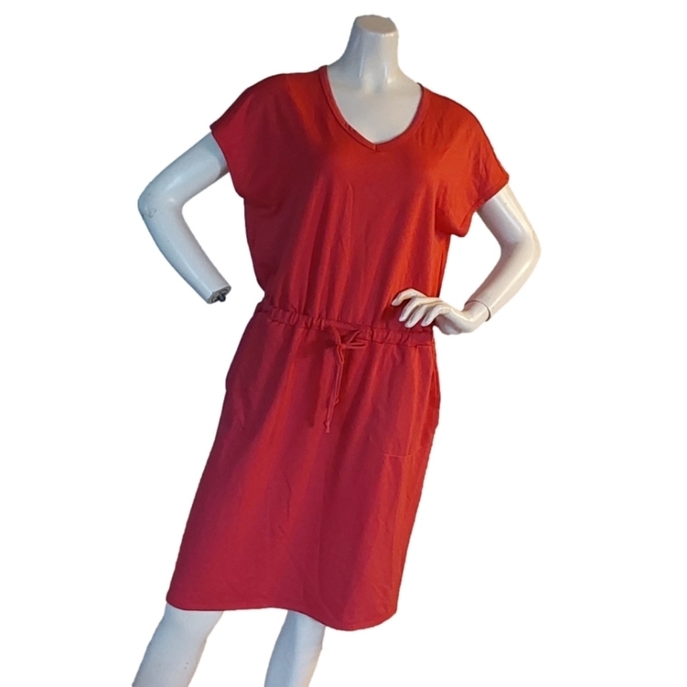 32 Degrees Cool‎ Ladies' Soft Lux Dress, Heather Garnet Rose Size  Medium